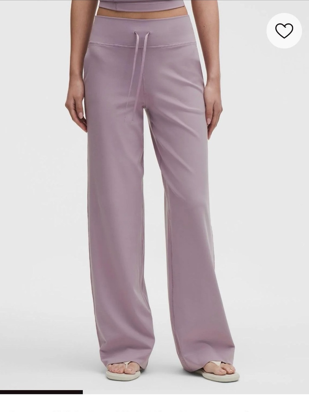 Lululemon Groove Wide-Leg High-Rise Pant